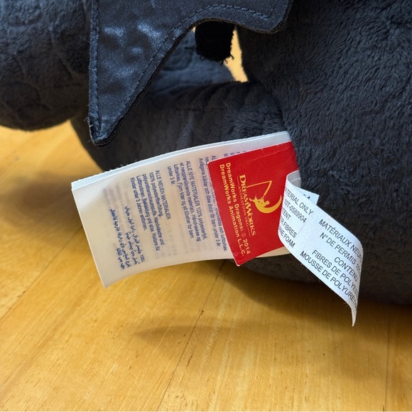 BAB Build A Bear Toothless Dragon Plush 14"  How To Train Your Dragon W/ Wings - Picture 9 of 10